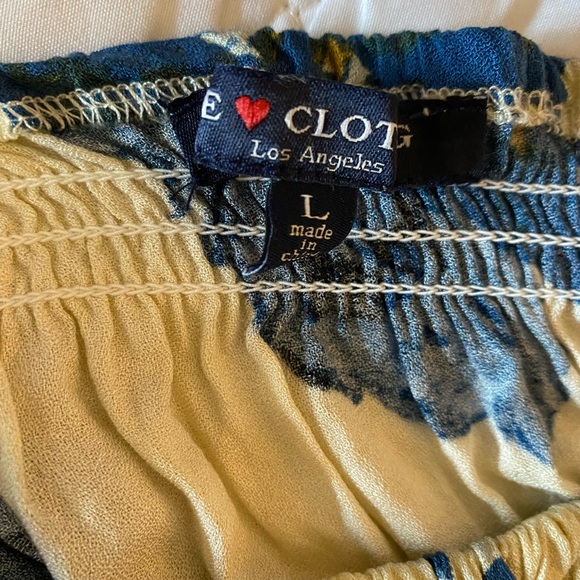 Floral off the shoulder top - Picture 5 of 5